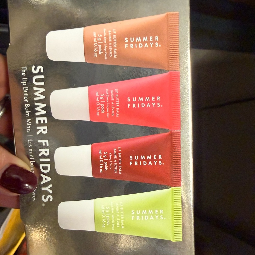 NWT Summer Fridays MINI LIP GLOSS SET - Picture 2 of 5